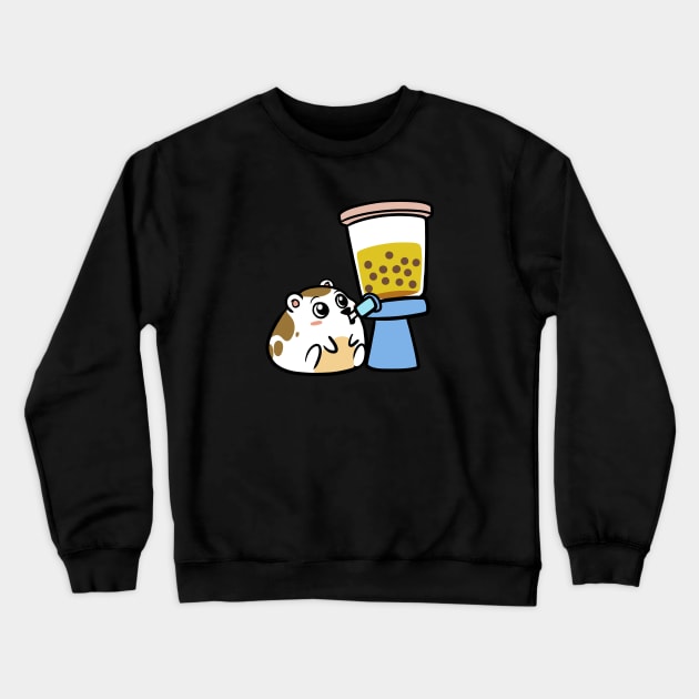 Boba Hamster Crewneck Sweatshirt by WildSloths